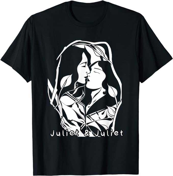 Juliet-and-Juliet-tee-black-and-white
